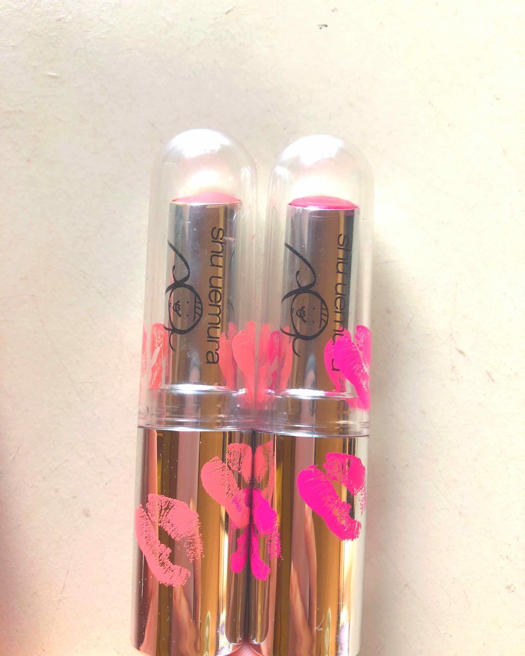 ルージュ アンリミテッド BG 920 unforgettable kiss/shu uemura/口紅を使ったクチコミ（1枚目）