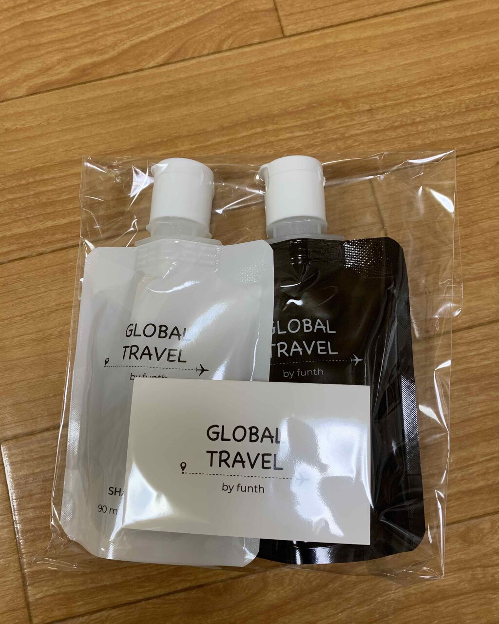 シャンプー／トリートメント/GLOBAL TRAVEL/市販シャンプーを使ったクチコミ（1枚目）