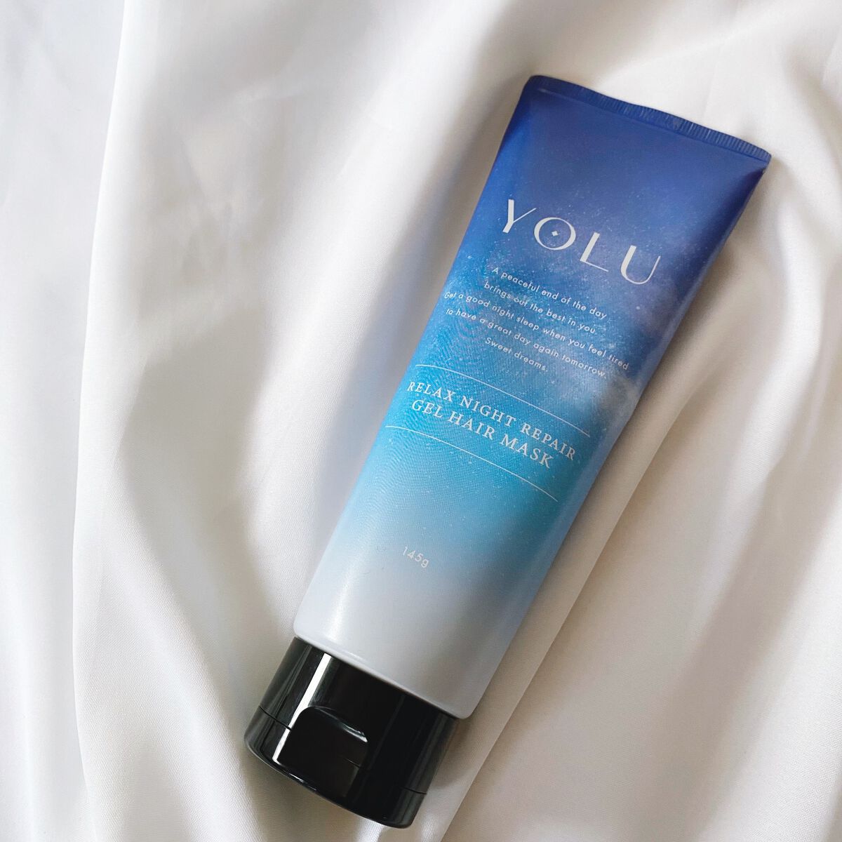 リラックスナイトリペアジェルヘアマスク/YOLU/ヘアマスク・ヘアパックを使ったクチコミ(1枚目)