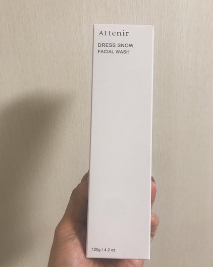 ドレススノー フェイシャルウォッシュ/アテニア/洗顔フォームを使ったクチコミ(7枚目)