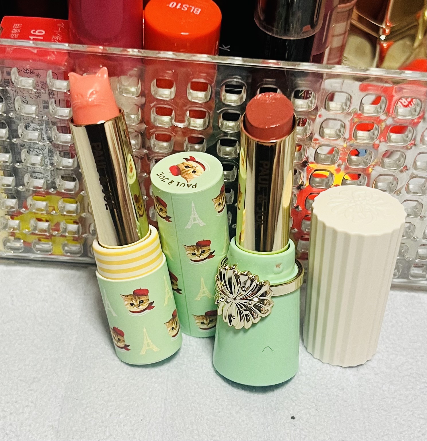 リップスティック 18 私だけの秘密/PAUL & JOE BEAUTE/口紅を使ったクチコミ（1枚目）