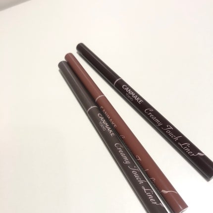 クリーミータッチライナー/キャンメイク/ジェルアイライナーを使ったクチコミ(1枚目)