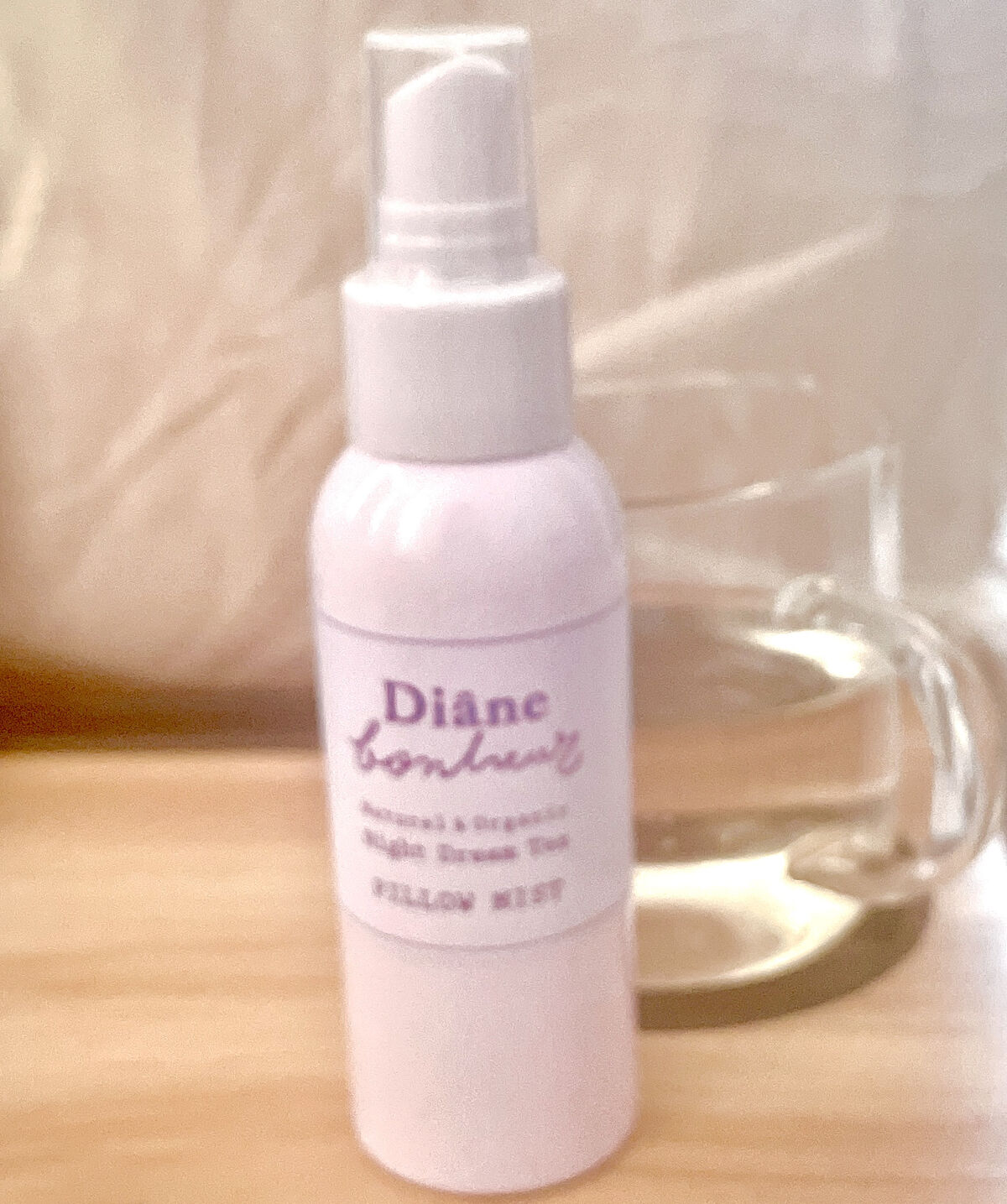 ダイアンボヌール おやすみピローミスト ナイトドリームティーの香り/ダイアン/ファブリックミストを使ったクチコミ（1枚目）