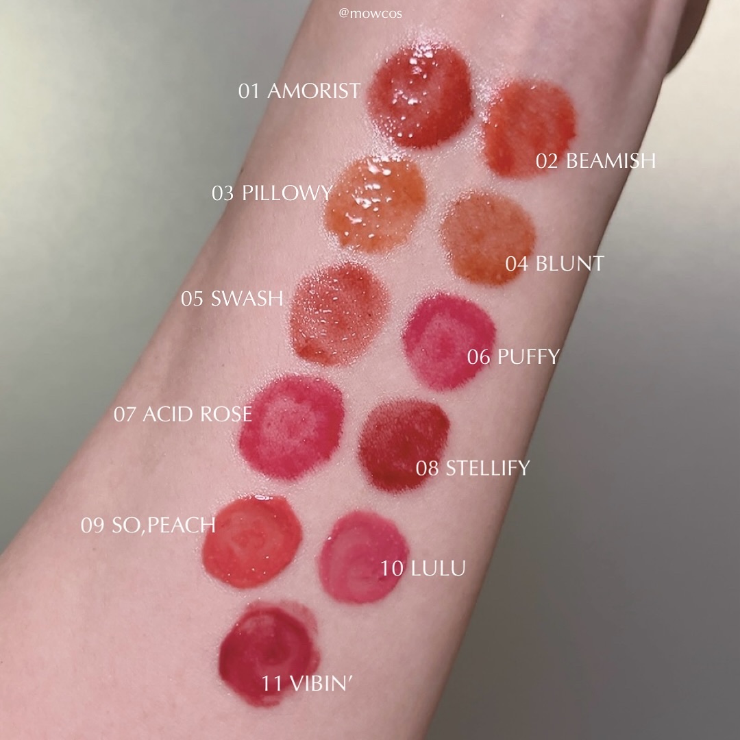 新色レビュー】ハートクラッシュ ベアグレイズティント｜HOLIKA