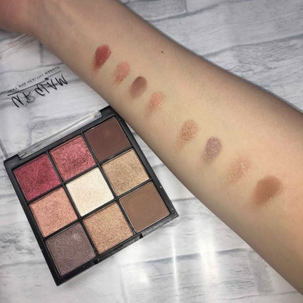UR GLAM BLOOMING EYE COLOR PALETTE/U R GLAM/アイシャドウパレットを使ったクチコミ(3枚目)