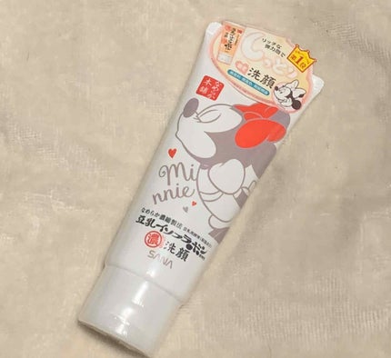 しっとりクレンジング洗顔(ディズニー限定デザイン)/なめらか本舗/洗顔フォームを使ったクチコミ(2枚目)