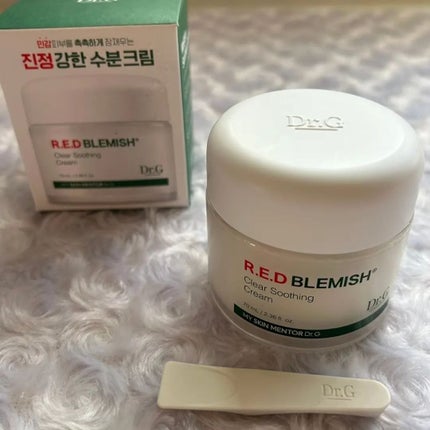 レッドブレミッシュ クリアスージングクリーム/Dr.G/フェイスクリームを使ったクチコミ(1枚目)