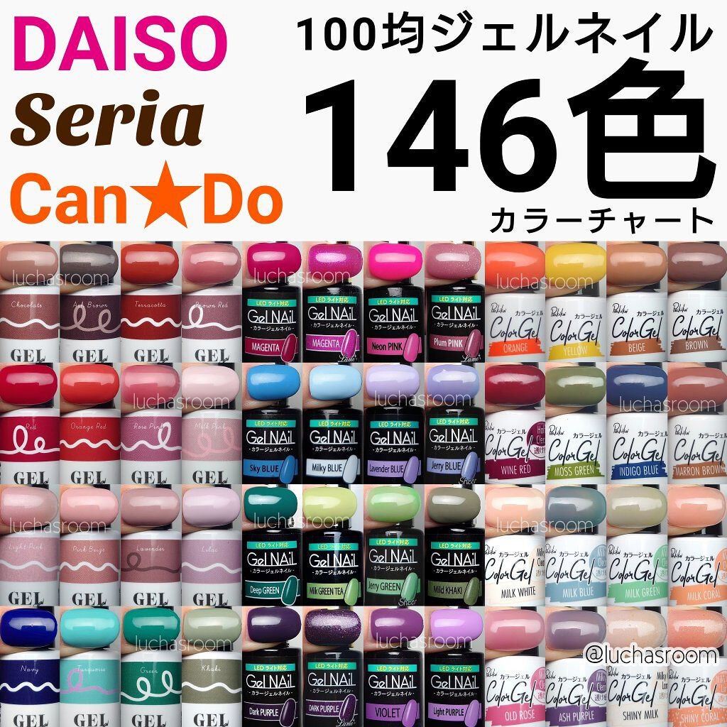 ジェルネイル(ライト対応)/セリア/ジェルネイルを使ったクチコミ(1枚目)