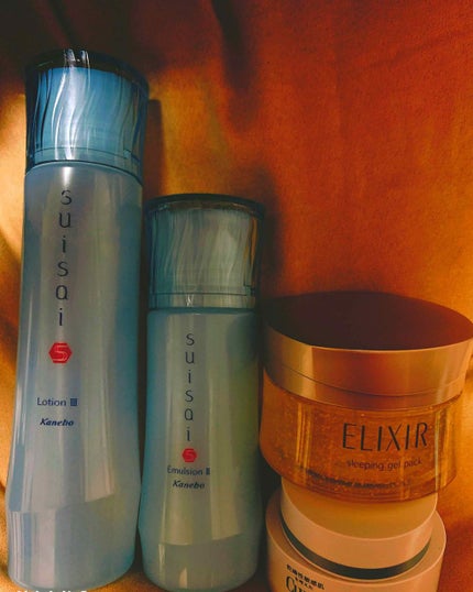 シュペリエル スリーピングジェルパック W/エリクシール/フェイスクリームを使ったクチコミ(2枚目)