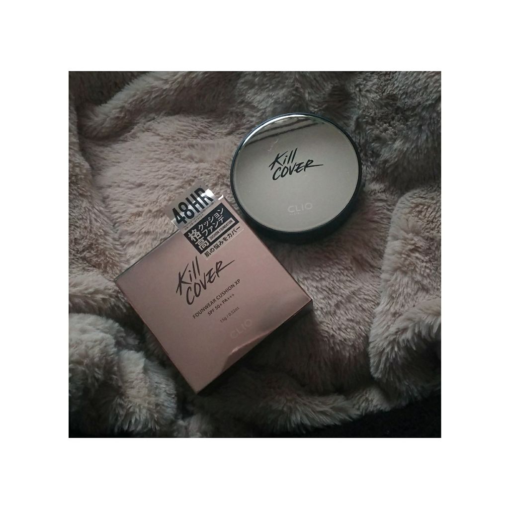 キル カバー ファンウェア クッション エックスピー/CLIO/クッションファンデーションを使ったクチコミ（1枚目）