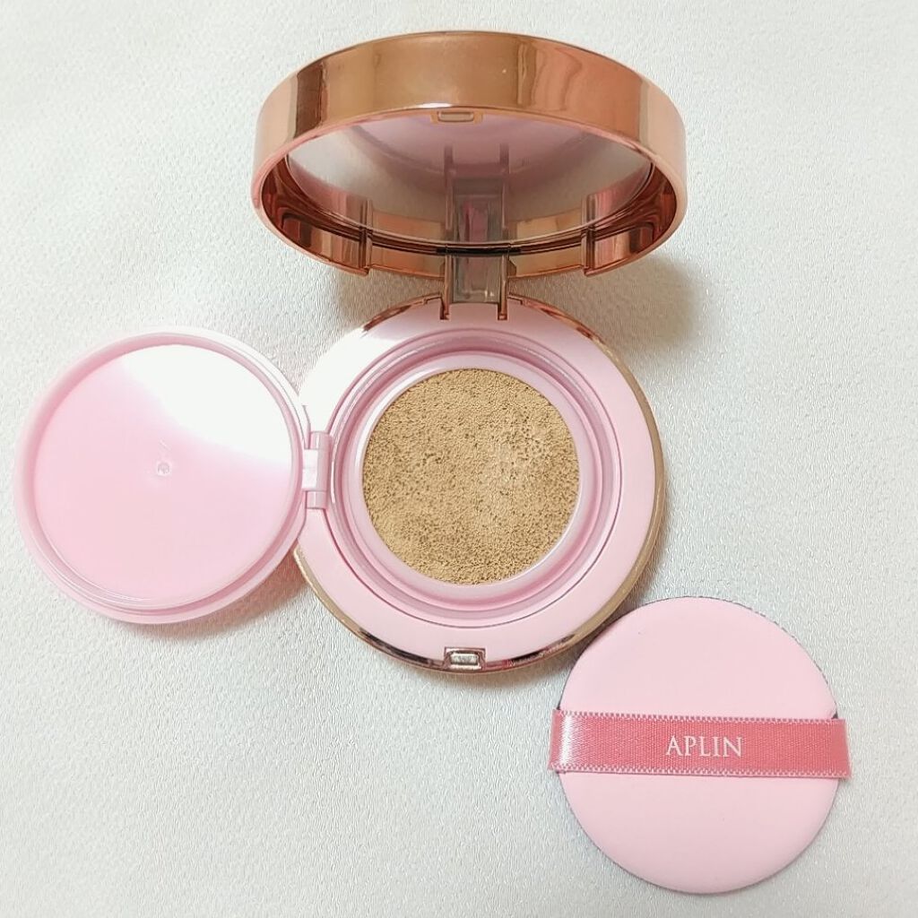 ピンクティーツリーカバークッション/APLIN/クッションファンデーションを使ったクチコミ（2枚目）