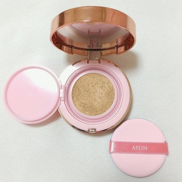 APLIN ピンクティーツリーカバークッションのクチコミ「🌟APLIN ピンクティーツリーカバークッション
COLOR : 23号 ナチュラルベージュ
.....」（2枚目）