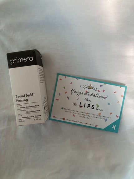 フェイシャルマイルドピーリング/primera/ピーリングを使ったクチコミ(1枚目)