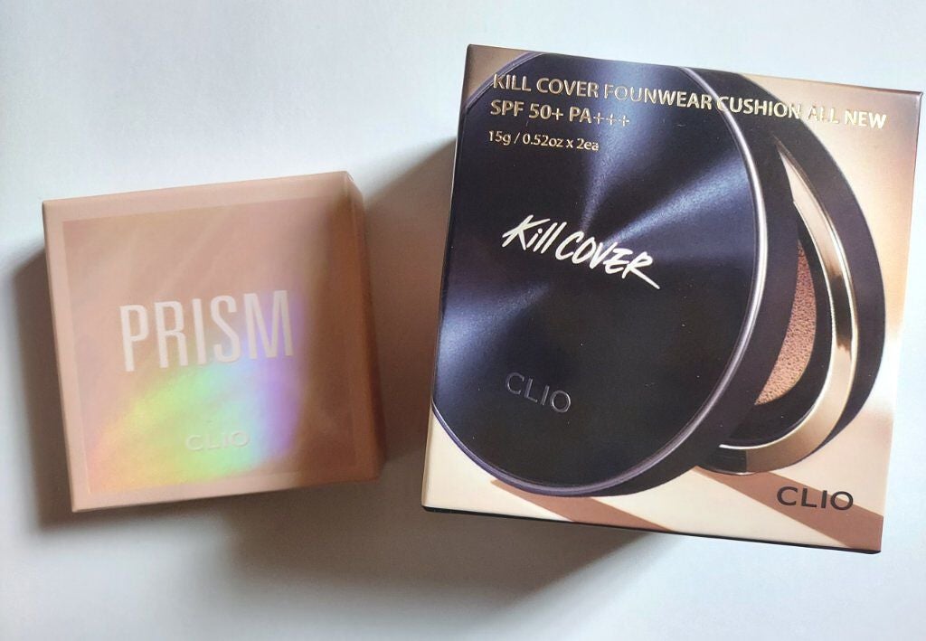 キル カバー ファンウェア クッション オールニュー/CLIO/クッションファンデーションを使ったクチコミ(2枚目)