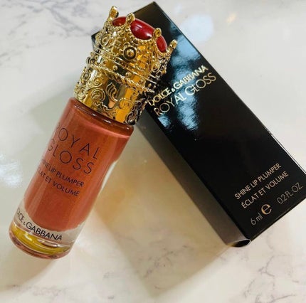 ロイヤルグロス シャインリッププランパー/DOLCE&GABBANA BEAUTY/リッププランパーを使ったクチコミ(3枚目)