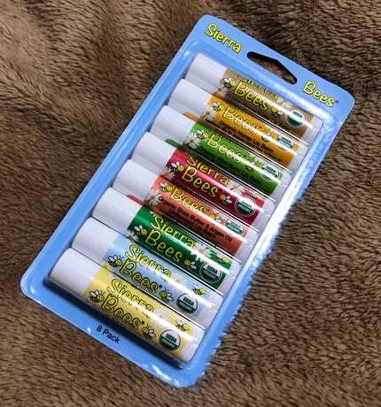 Organic Lip Balm/Sierra Bees/リップバームを使ったクチコミ(3枚目)