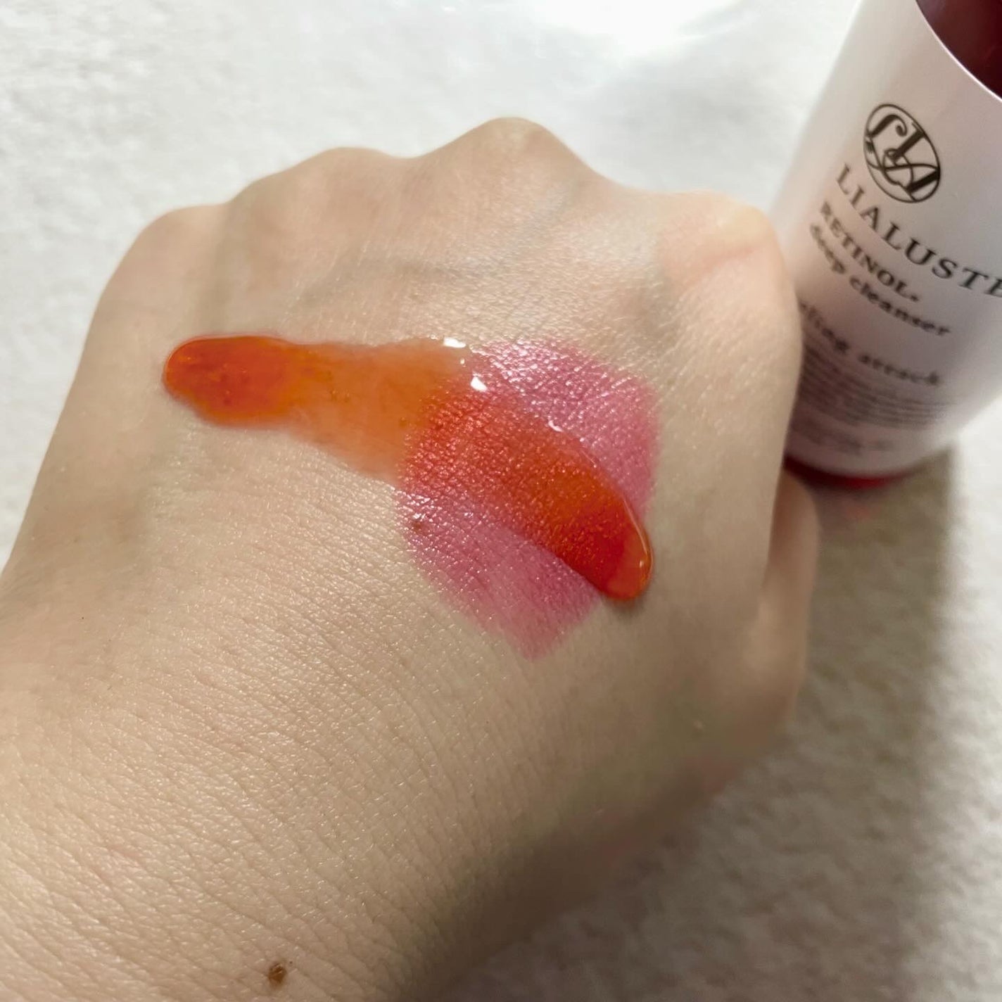 レチノールディープクレンザー/LIALUSTER/その他洗顔料を使ったクチコミ(2枚目)