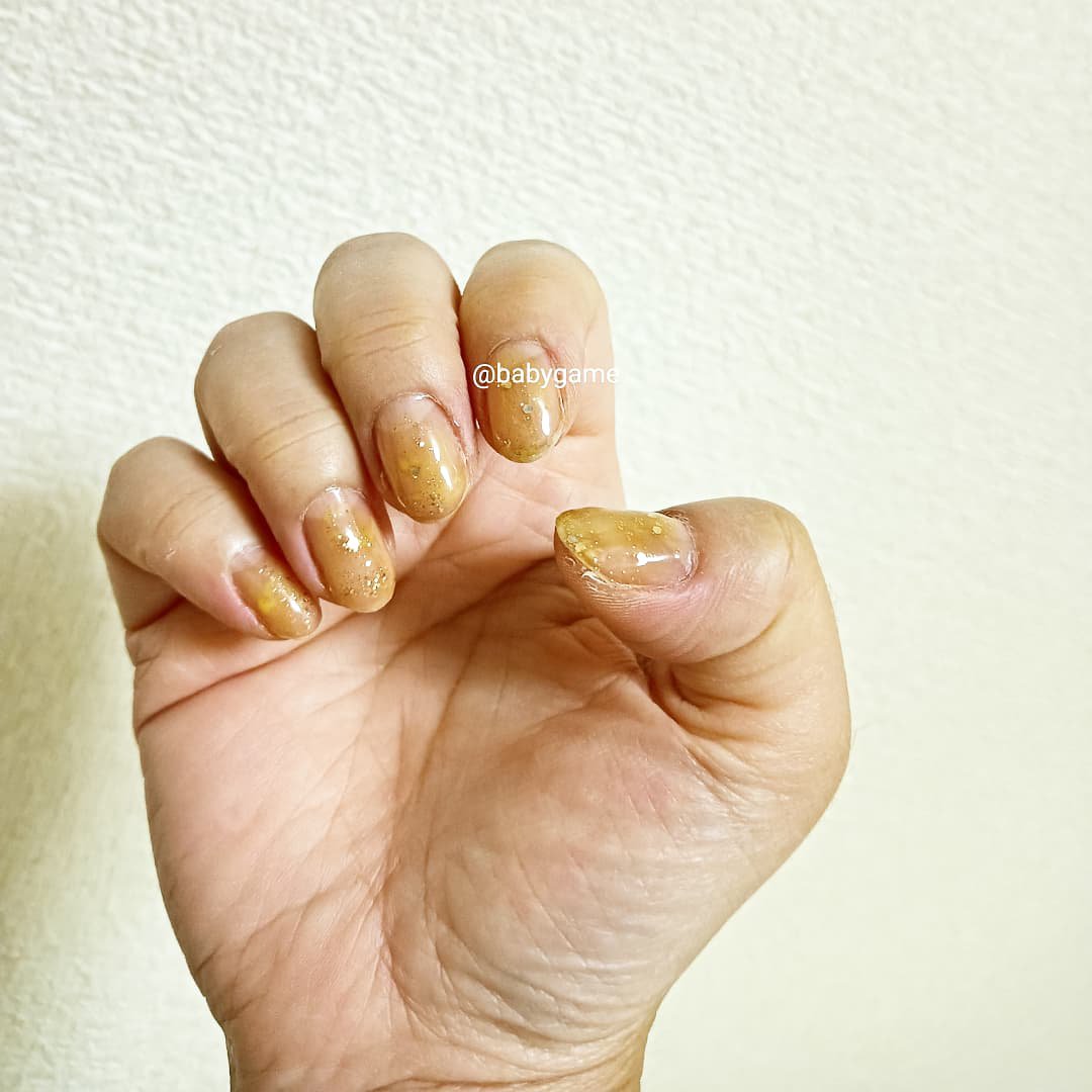 パル カラージェル イエロー/キャンドゥ/ジェルネイルを使ったクチコミ（2枚目）