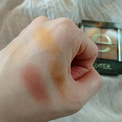 リアルクローズシャドウ/excel/アイシャドウパレットを使ったクチコミ(3枚目)