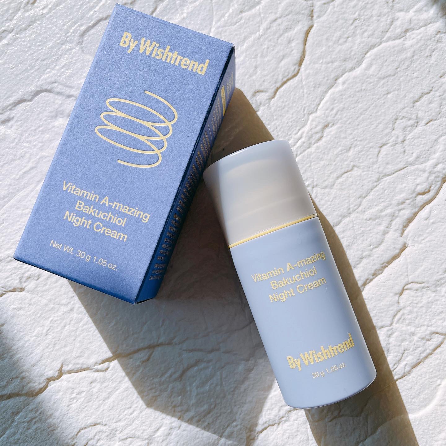 ビタミンA-mazingバクチオールナイトクリーム/By Wishtrend/フェイスクリームを使ったクチコミ（1枚目）