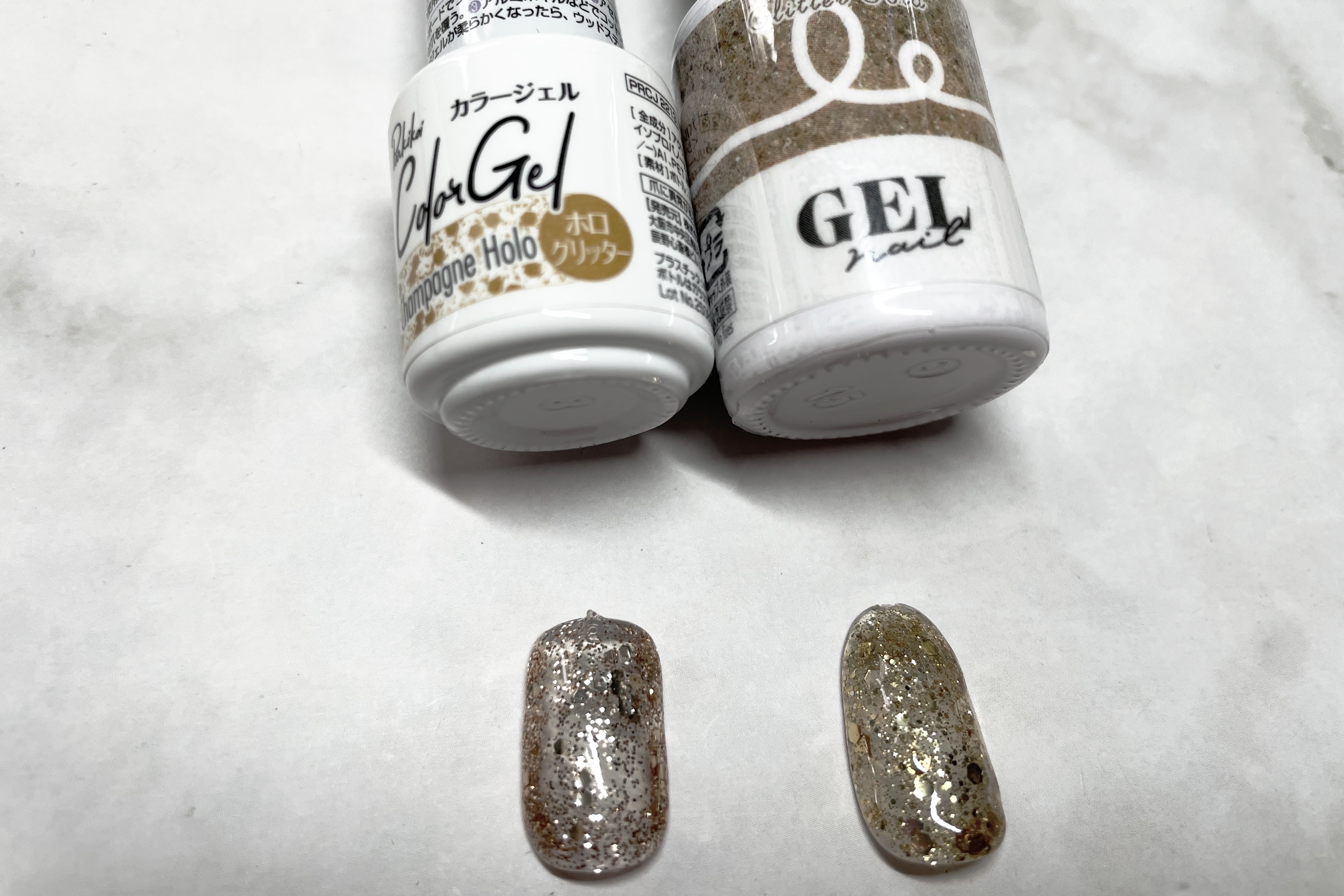 ジェルネイル（ライト対応）/セリア/ジェルネイルを使ったクチコミ（3枚目）