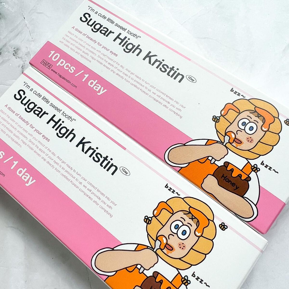 Suger High Kristin/Hapa kristin/カラーコンタクトレンズを使ったクチコミ(5枚目)