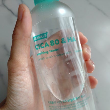 シカ80%ヒアルロン酸トナー/Frankly/化粧水を使ったクチコミ(7枚目)