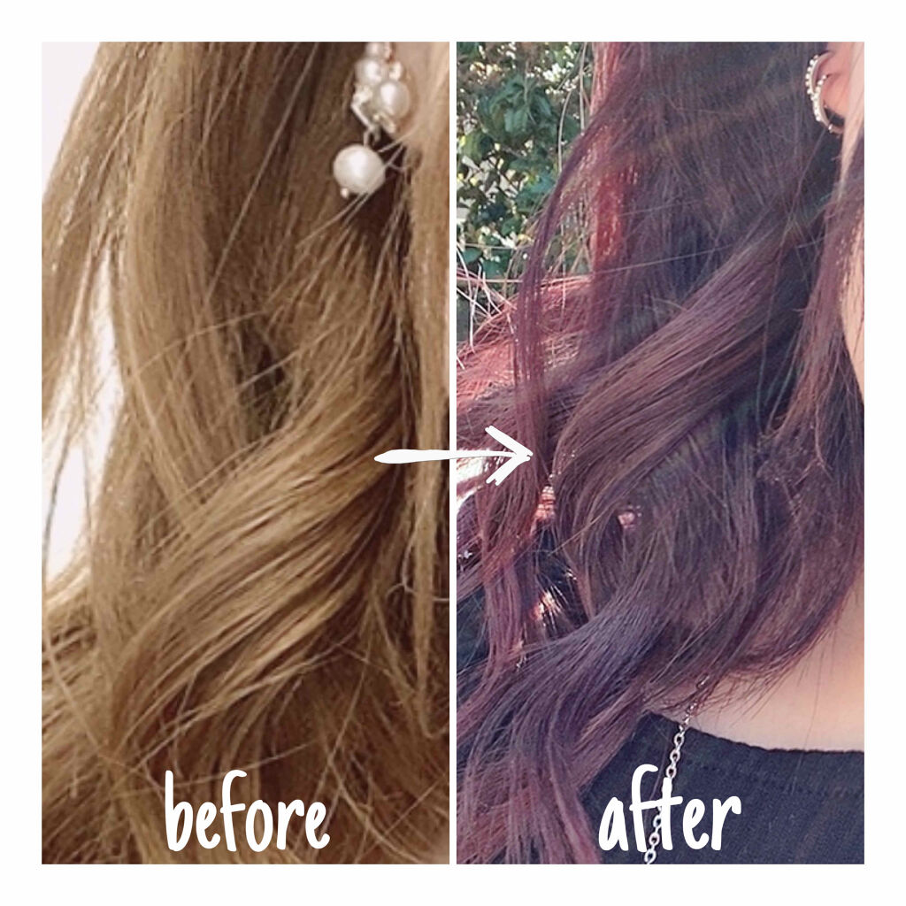 泡カラー/リーゼ/ヘアカラーを使ったクチコミ（2枚目）