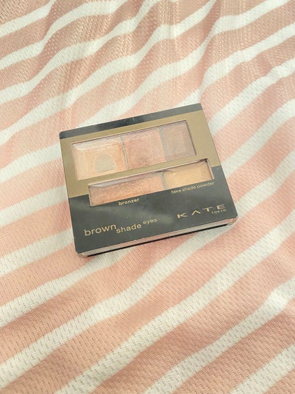ブラウンシェードアイズN/KATE/アイシャドウパレットを使ったクチコミ(2枚目)