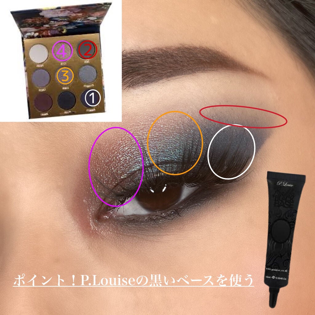 シャドウパレット ColourPop/ColourPop/アイシャドウパレットを使ったクチコミ(2枚目)