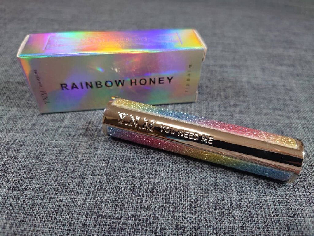 YNM  レインボーハニーリップバーム/YNM/リップバームを使ったクチコミ（3枚目）