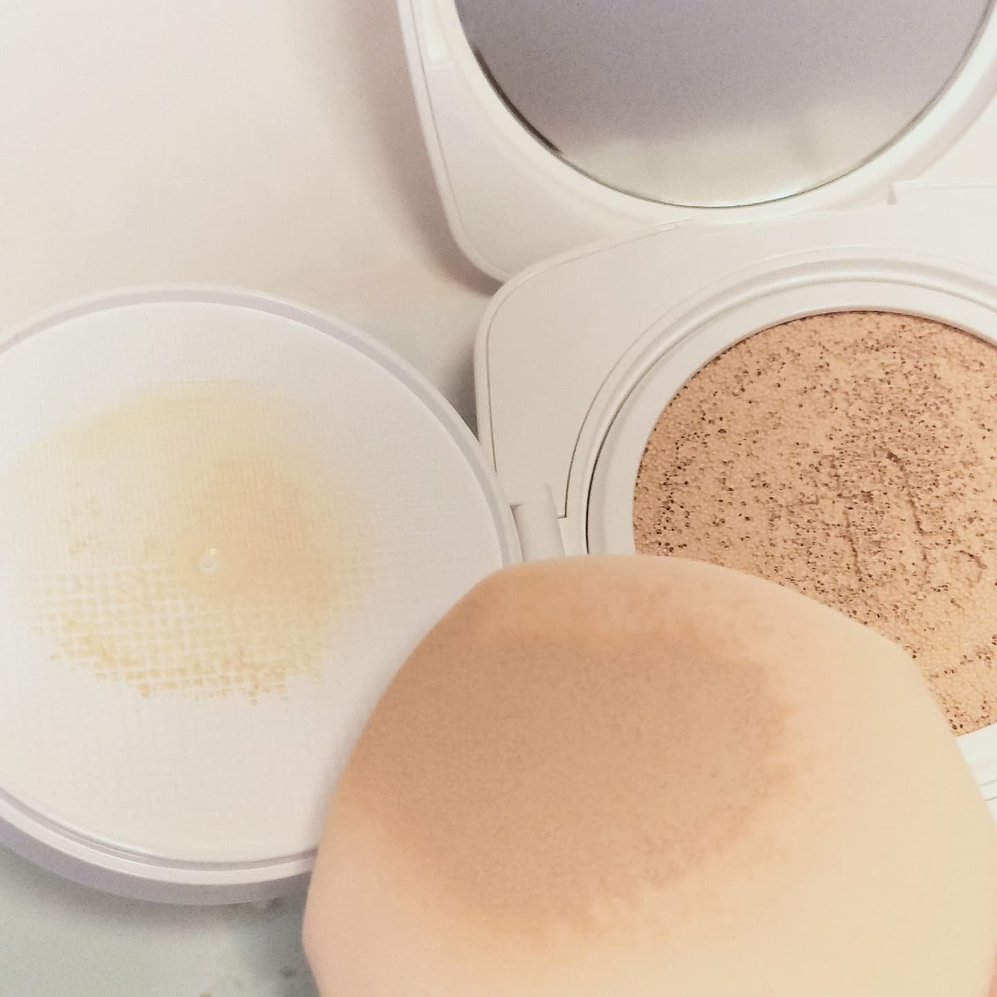 レイヤリングフィットカバークッションEX/TFIT/クッションファンデーションを使ったクチコミ（3枚目）