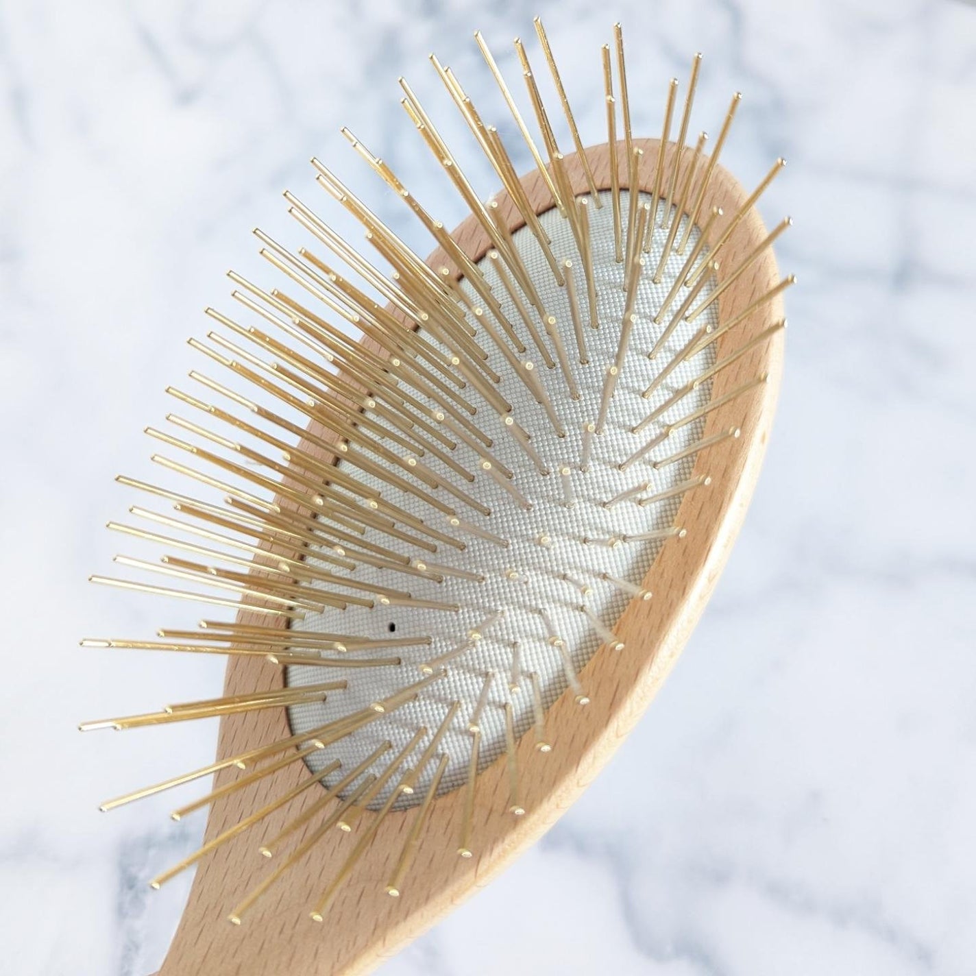 プレミアム FOXカッサ ウッド ヘアブラシ/SNOW FOX SKINCARE/メイクブラシを使ったクチコミ(3枚目)