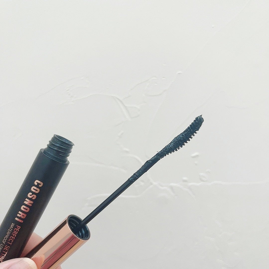 パーフェクトセッティングウォータープルーフマスカラ Long&Curl/COSNORI/マスカラを使ったクチコミ(2枚目)