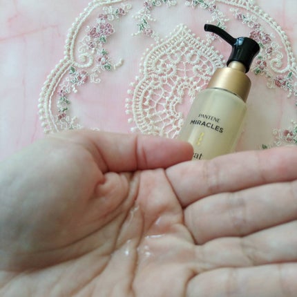 ヒートプロテクション ヘアオイル(洗い流さないトリートメント)/パンテーン/アウトバストリートメントを使ったクチコミ(4枚目)