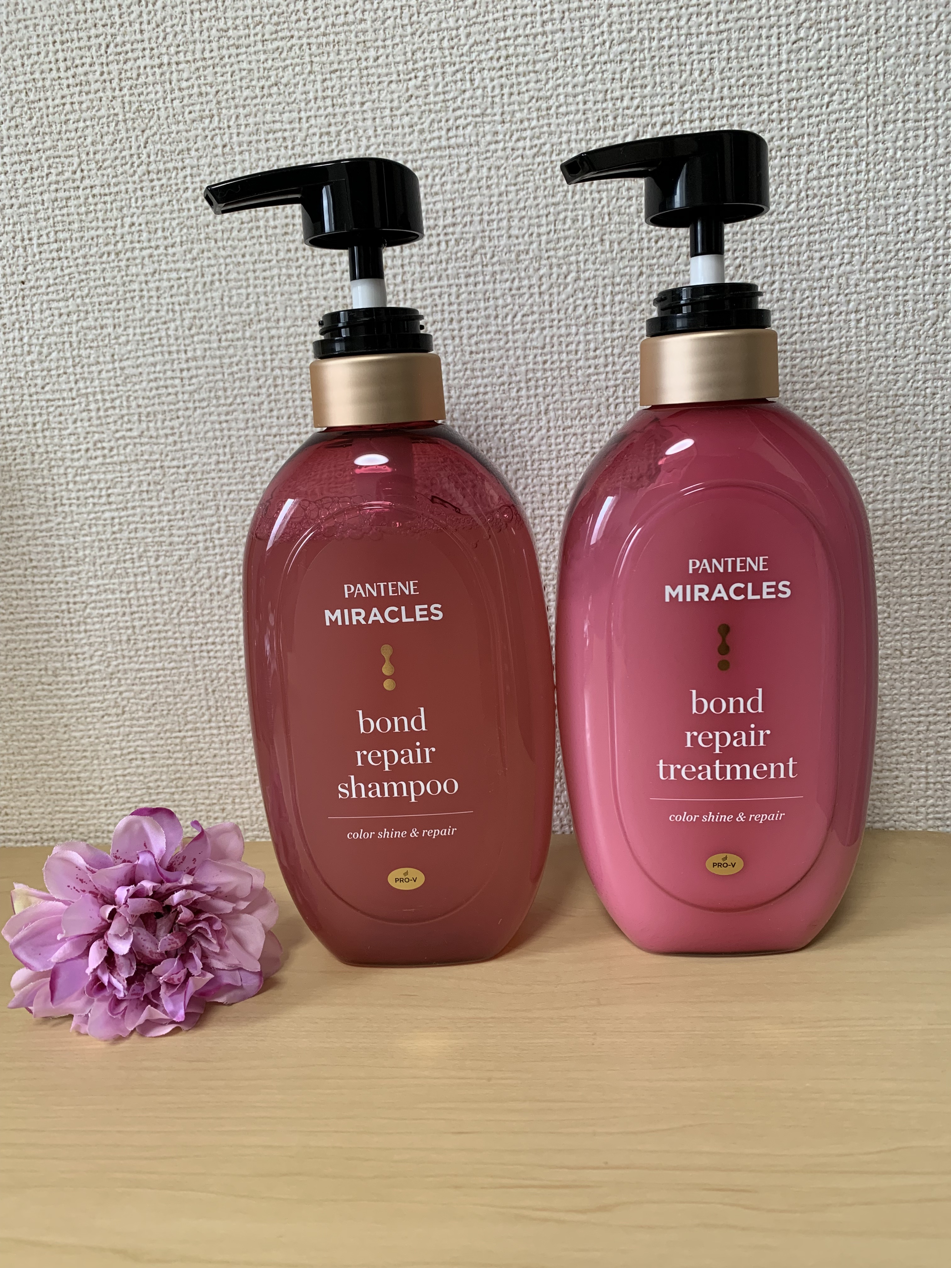 ボンド リペア (カラーシャイン & リペア) シャンプー ＆ トリートメント/パンテーン/市販シャンプーを使ったクチコミ（1枚目）