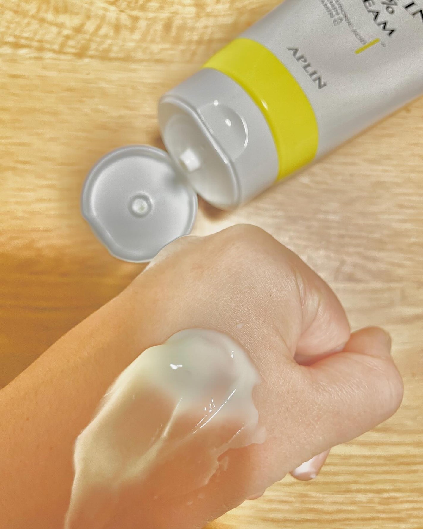 レチノール0.1クリーム/APLIN/フェイスクリームを使ったクチコミ(3枚目)