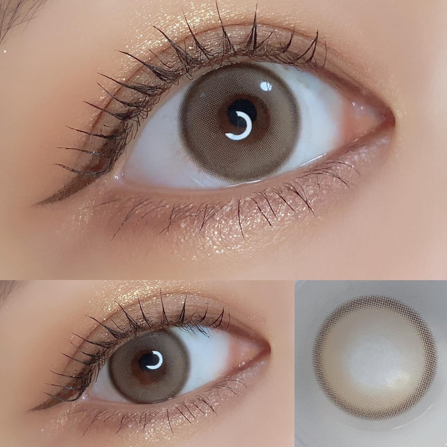 ピュアリティーシャインワンデー(PURITYSHINE 1day)/OLOLA/ワンデー(1DAY)カラコンを使ったクチコミ(5枚目)