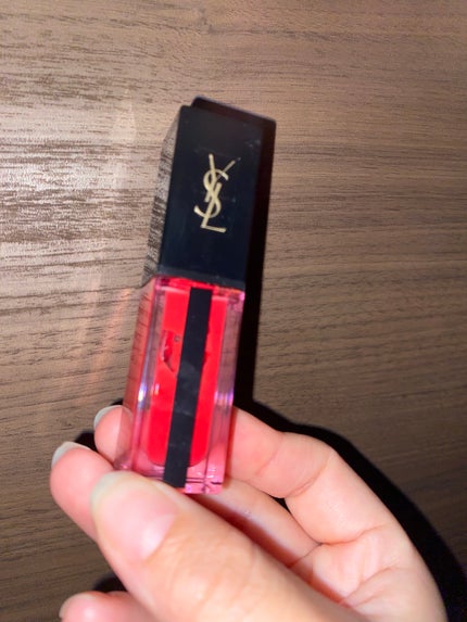 ルージュ ピュールクチュール ヴェルニ ウォーターステイン/YVES SAINT LAURENT BEAUTE/口紅を使ったクチコミ(1枚目)