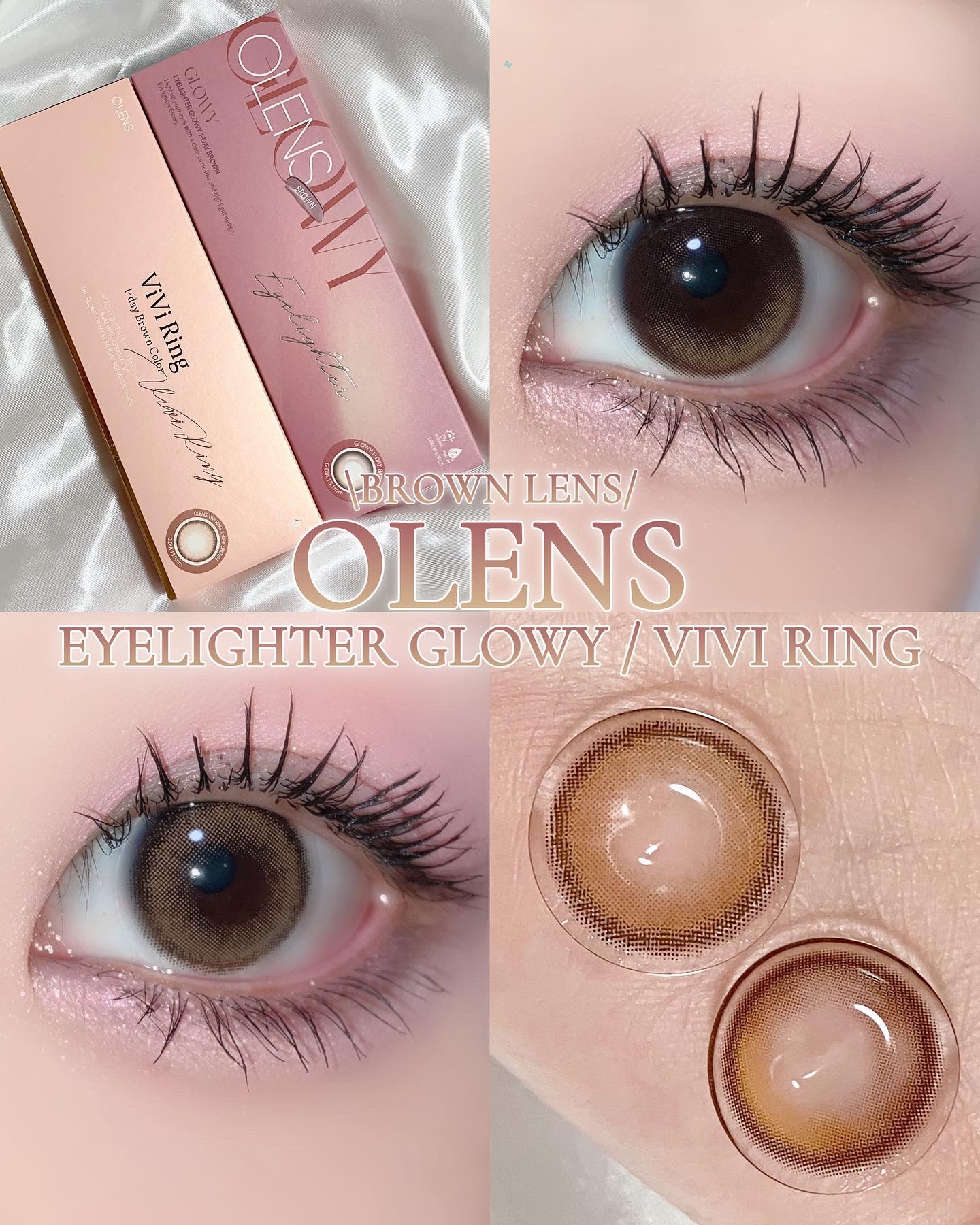 ViVi Ring 1day/OLENS/ワンデー（１DAY）カラコンを使ったクチコミ（1枚目）