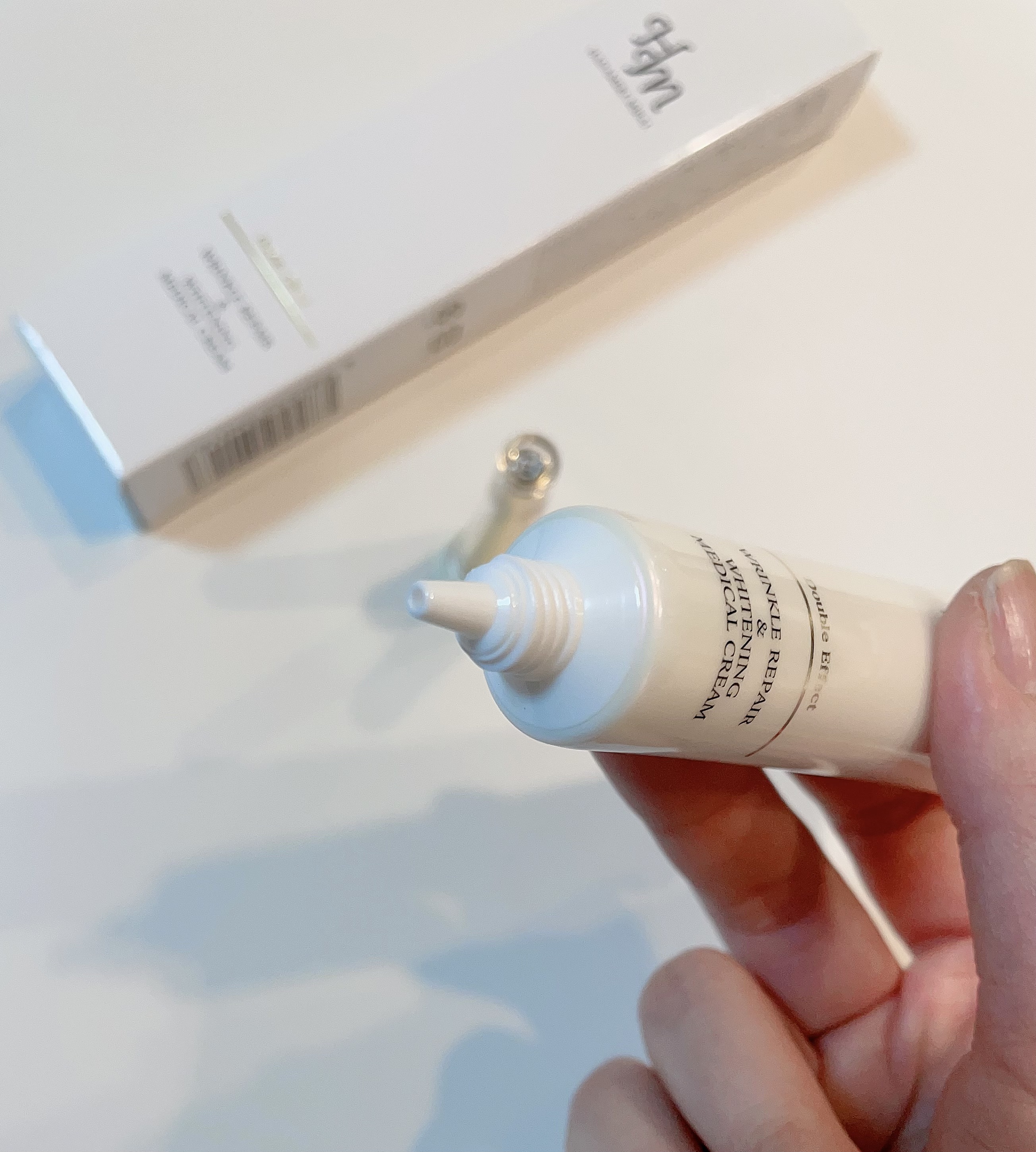 リンクルリペア&ホワイトニング メディカルクリーム/ハダメキミライ/アイケア・アイクリームを使ったクチコミ（2枚目）