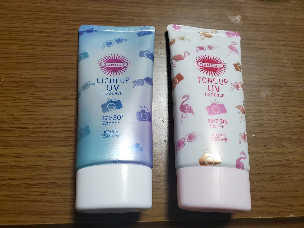 トーンアップUV エッセンス/サンカット®/日焼け止めローションを使ったクチコミ（2枚目）