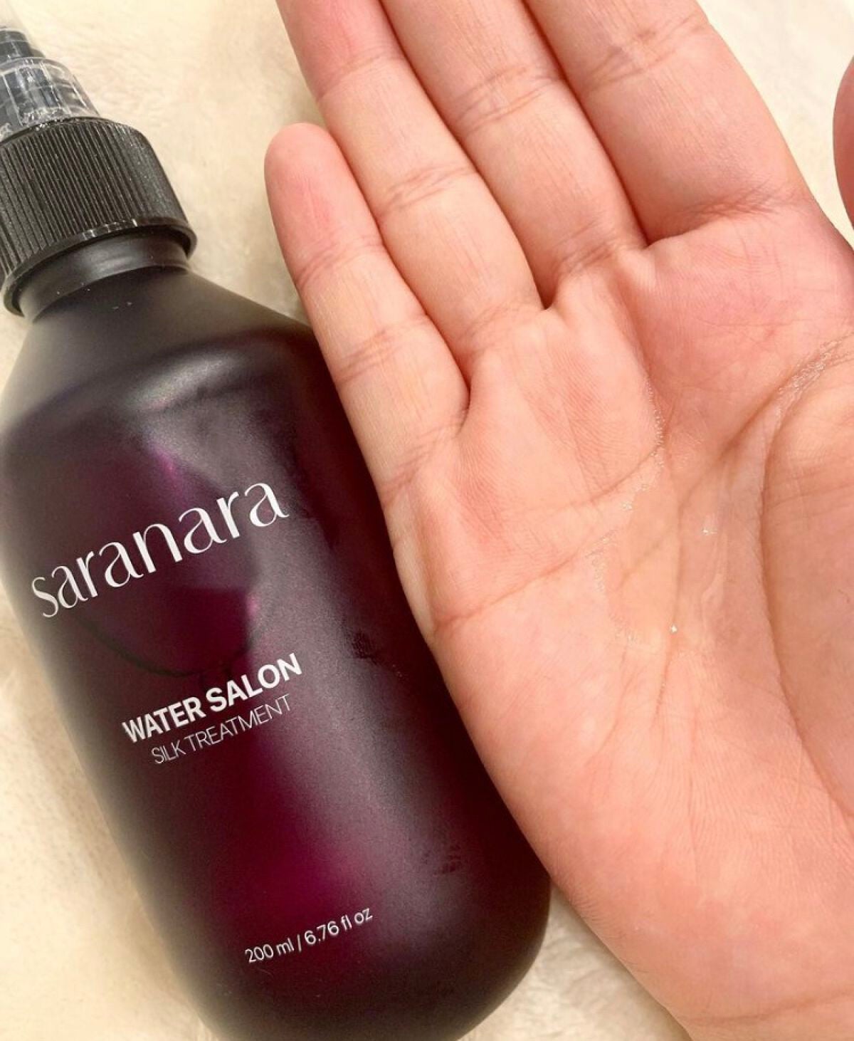 ウォーターサロン シルク トリートメント/SARANARA/洗い流すヘアトリートメントを使ったクチコミ(4枚目)