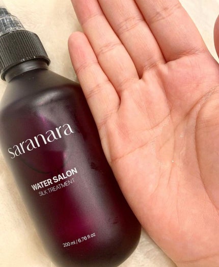 ウォーターサロン シルク トリートメント/SARANARA/洗い流すヘアトリートメントを使ったクチコミ(4枚目)