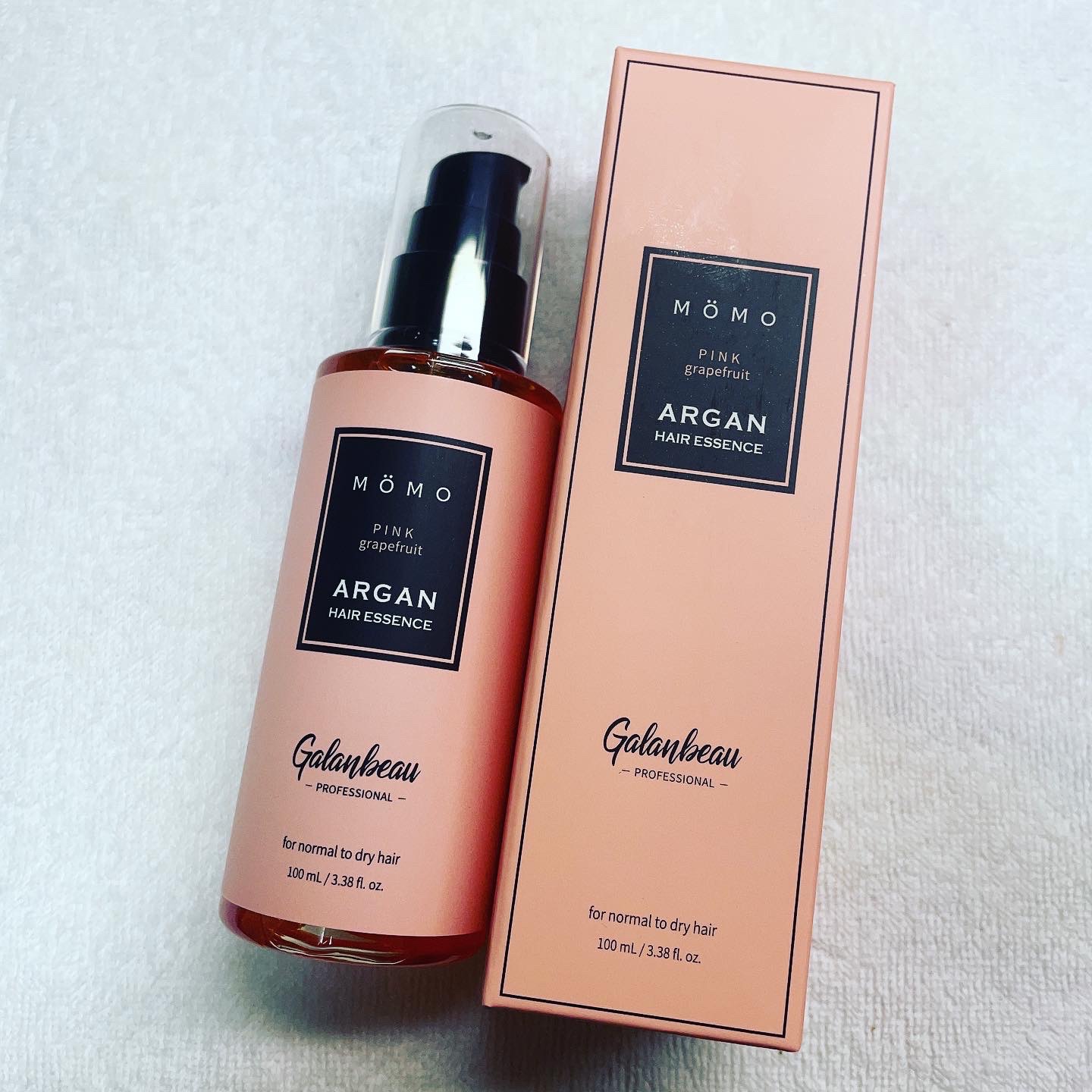 モモアルガンヘアエッセンス/ガランビュー/ヘアオイルを使ったクチコミ（1枚目）