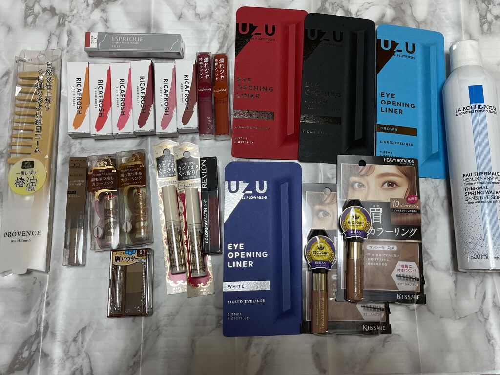 ブロー＆ラッシュ カラーリスト/MAJOLICA MAJORCA/マスカラを使ったクチコミ（1枚目）