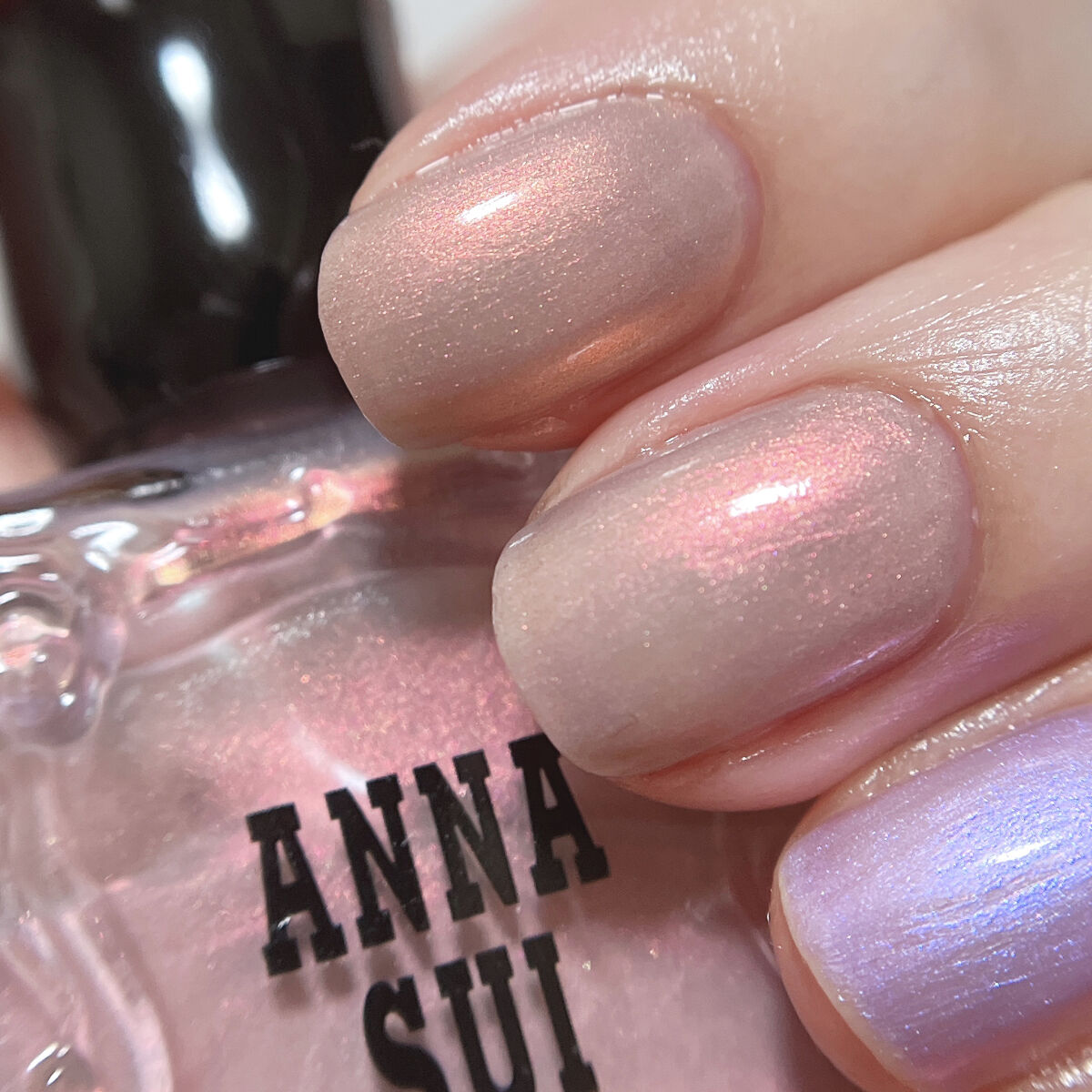 みかん アナスイ ANNASUI ネイルカラー 限定 ホリデー 7本セット 偏光ネイルのネイルデザイン | ネイルカラー A｜ANNA SUI