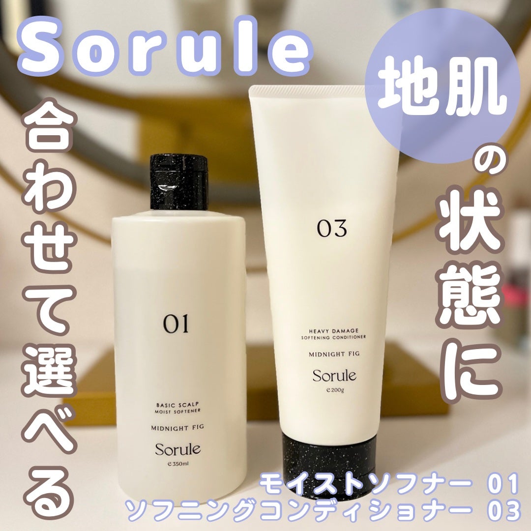 モイストソフナー 01ベーシックスカルプ/Sorule/市販シャンプーを使ったクチコミ(1枚目)