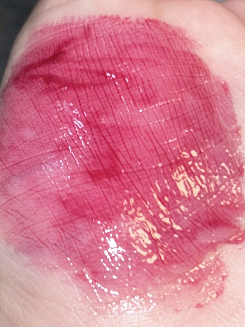 ペリペラ インク ムード グロイ ティント 06 PLUM UPDATE(プロフ写プラム)/PERIPERA/リップティントを使ったクチコミ（2枚目）