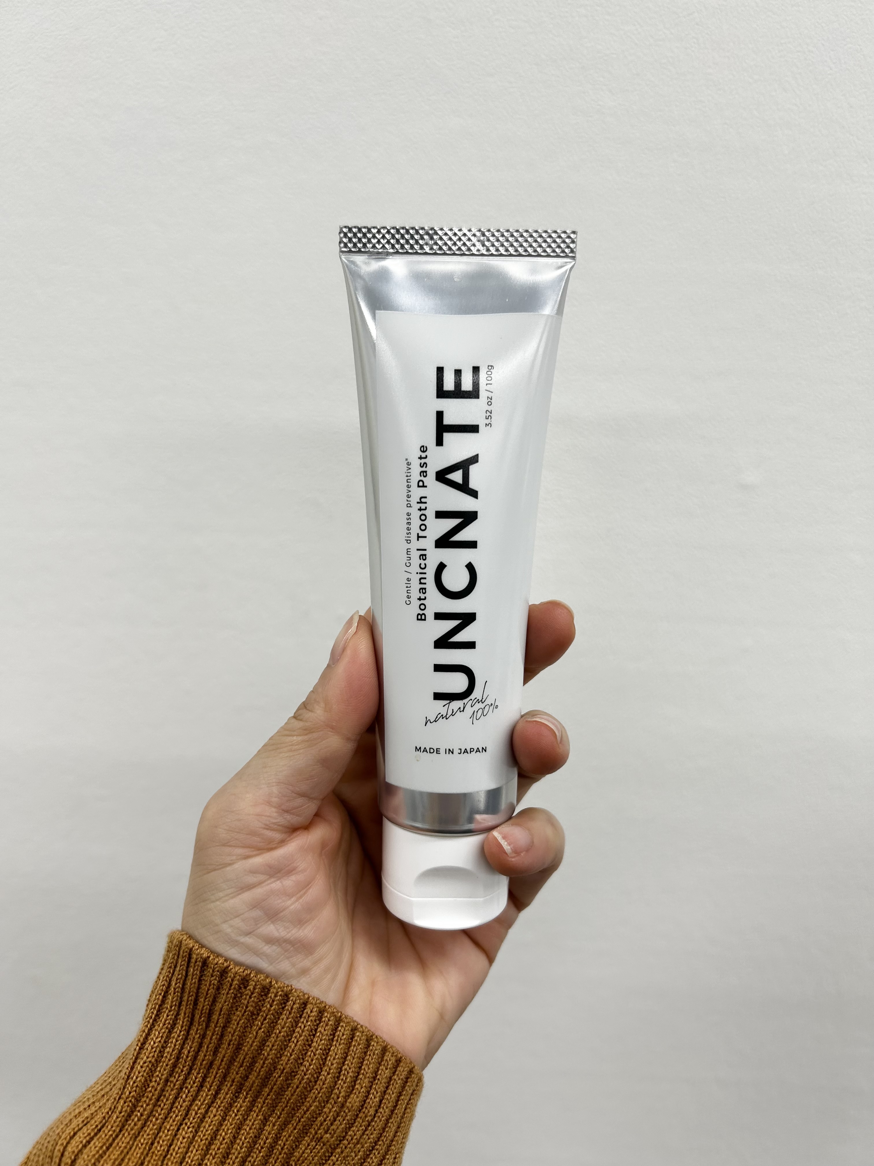 薬用ボタニカルトゥースペースト/UNCNATE/歯磨き粉を使ったクチコミ（1枚目）